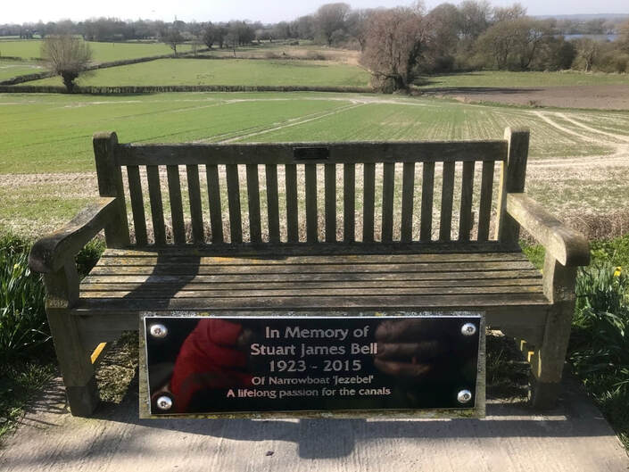 Bench between Bridge 4 and A41